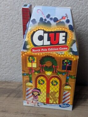 Hasbro Clue North Pole Holiday Edition NEW